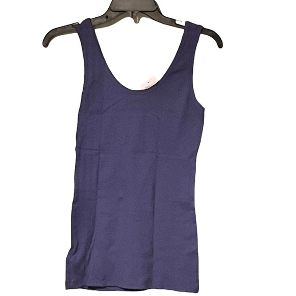 Guess Sequin Glitter Logo Ribbed Jessie Tank Top - Picture 5 of 6